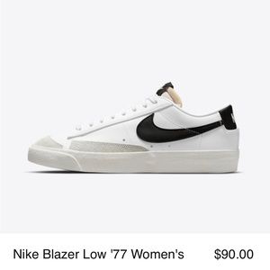 Nike Blazer Low ‘77 shoes - women’s 8.5
